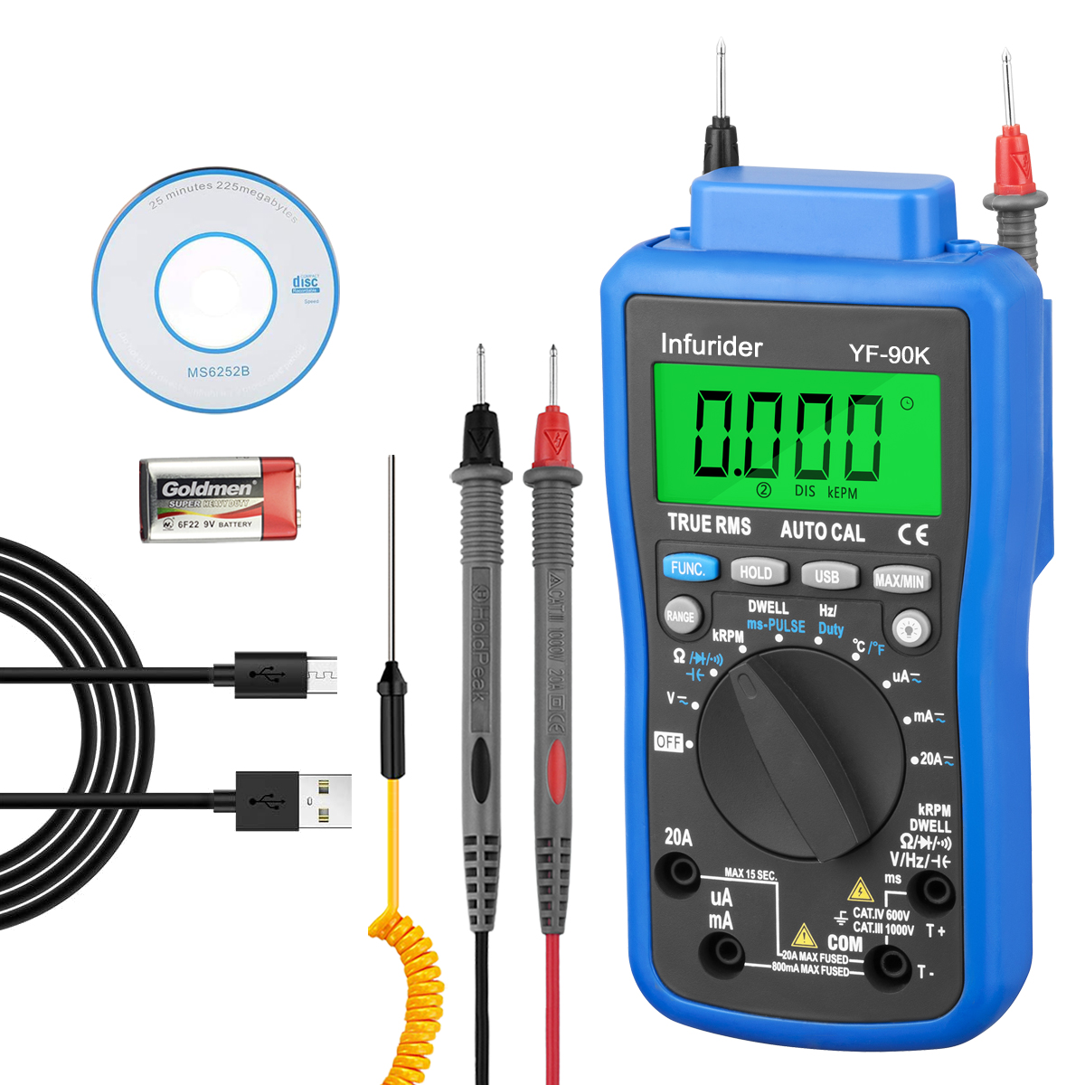 HoldPeak HP-90K Engine Analyze - Logic Analyzer Usb 评论和价格