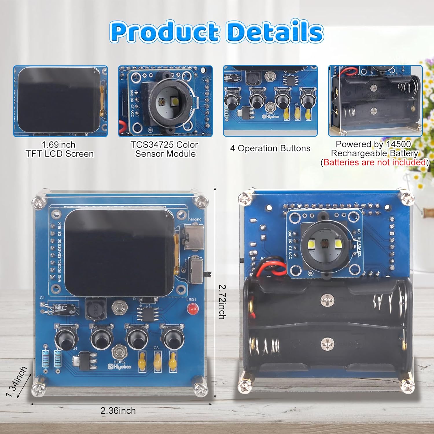 DIY Color Recognition Solderin - Diy Audio Electronics Kit 评论和价格