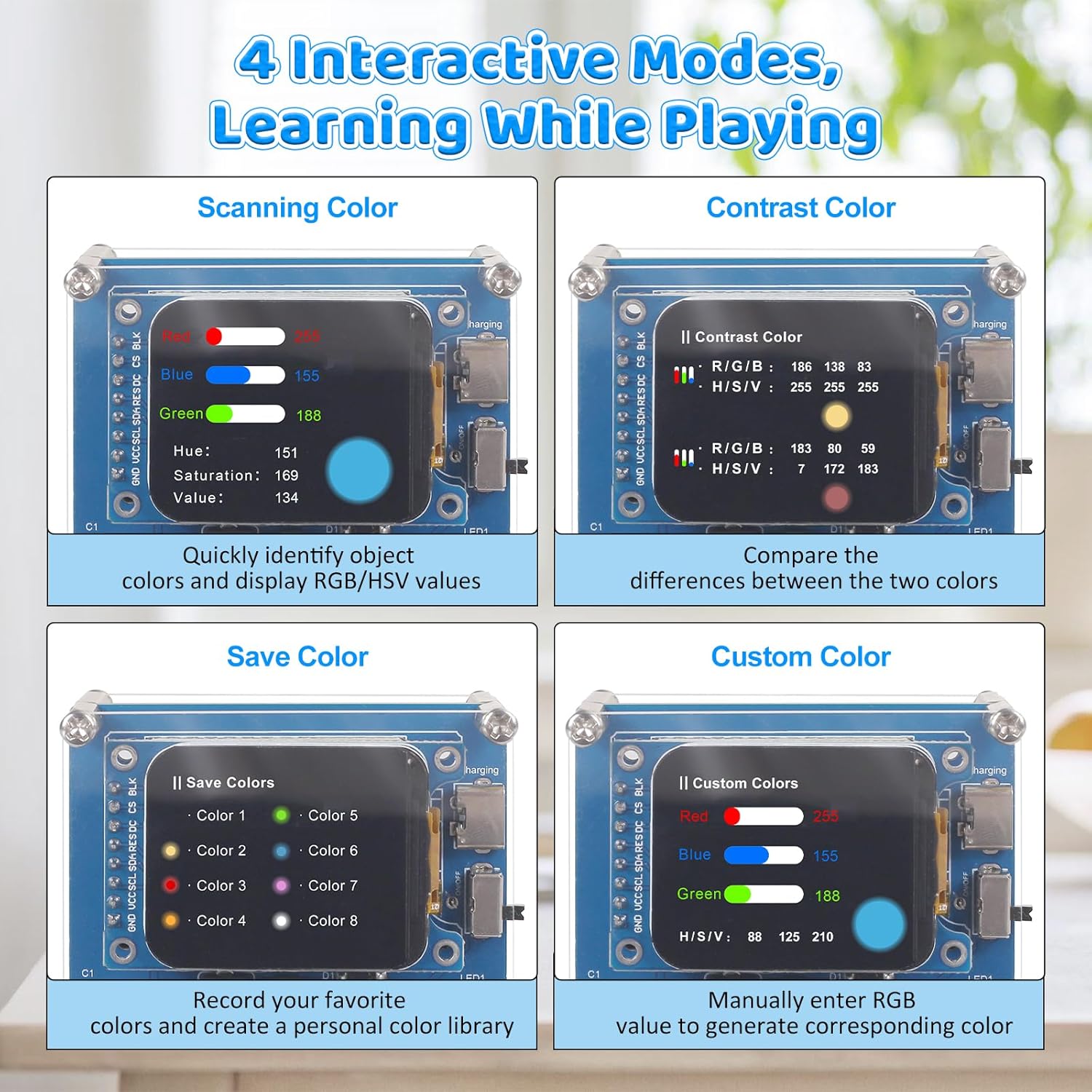 DIY Color Recognition Solderin - Diy Audio Electronics Kit 评论和价格